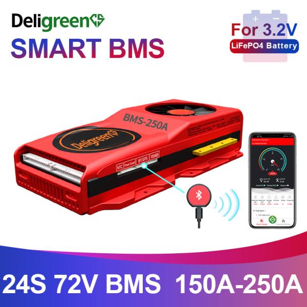 Forklift LFP battery Smart Waterproof LiFePO4 BMS 25S 26S 27S 28S 29S 100A 200A