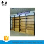 Simple free Supermarket Shelves Display Cabinets Multi-Storey Steel Wood Storage