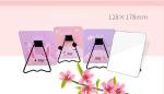 Travel Cosmetic Table Top Stand Standing Portable Makeup Desk Mirror for Cute