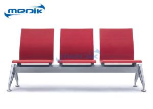 China High Grade Polyurethane Hospital Waiting Room Chairs Oil Coating Finished Leg factory