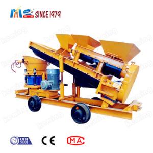 China Rational Structure Wet Mix Shotcrete Machine With Feeder Used In The Tunnel factory