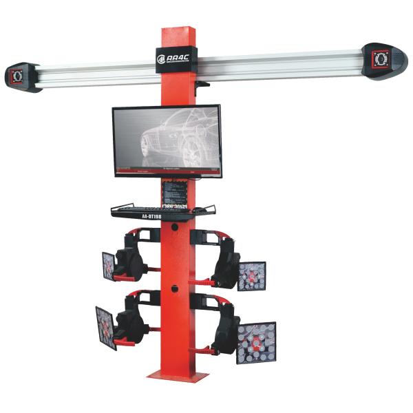 AA-DT198 3D wheel alignment Steel column stand Camera beam manually move 1