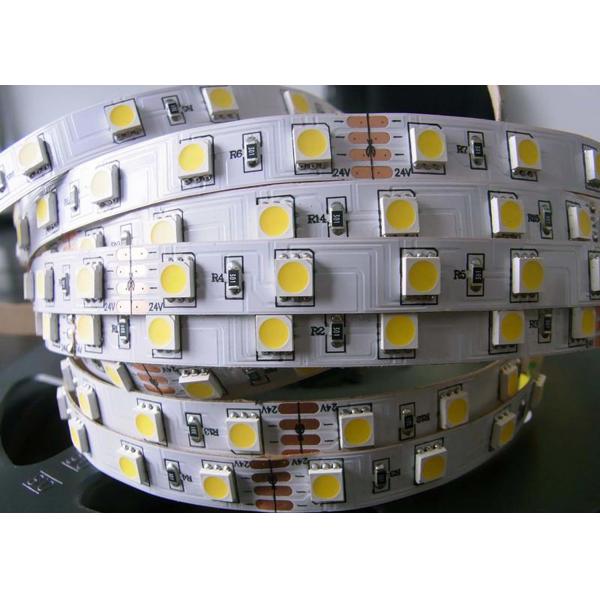 High Brightness IP68 5050 RGB Flexible LED Strip Lights 12V For Home CE ROHS