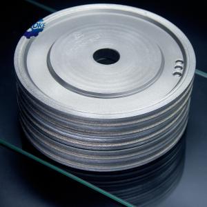China Boke 200mm 8in Grinder Beveling Diamond Abras Diamond Peripheral Wheel For Glass factory