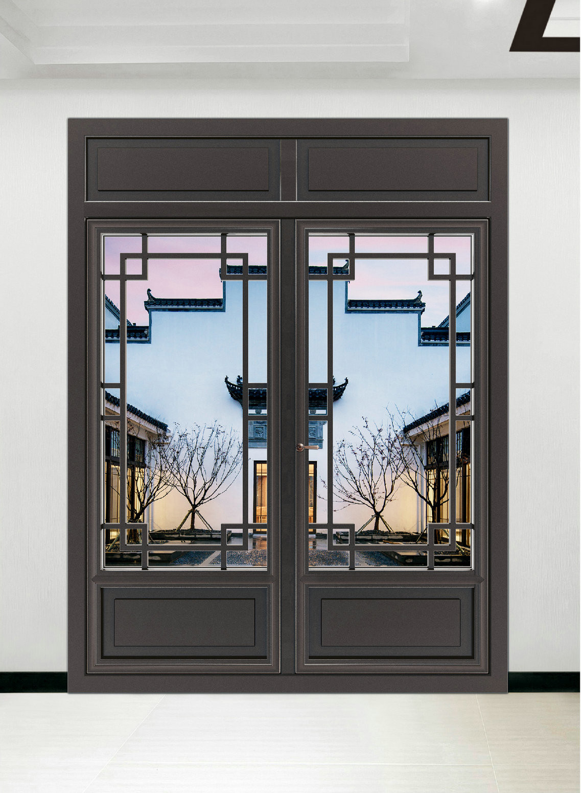 Casement Doors Aluminum Structural Extrusions Waterproof Sound proof