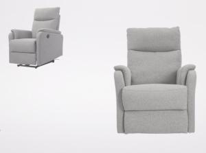 China Fine Linen Lumbar Heating Massage Manual Recliner Seat Sofa Wall Hugger 3 Seater factory