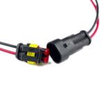 AMP OEM Color Auto Connector for Car Waterproof Male and Female Connector 2pin