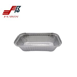 China Takeout food containers lunch box salad meal storage box with lid food packaging foil aluminium butter packaging factory