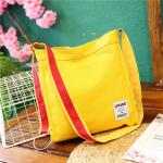 New canvas small ring shoulder Messenger bag simple portable leisure Joker bag