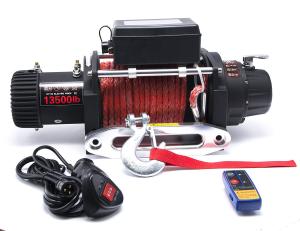 China 13500lbs electric winch cable pulling winch factory