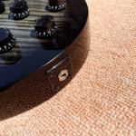 New style high quality LP standard joeperry electric guitar, Transparent black