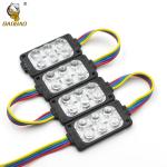 6 Beads 12V RGB Flashing Lens Fancy Module Decoration Light