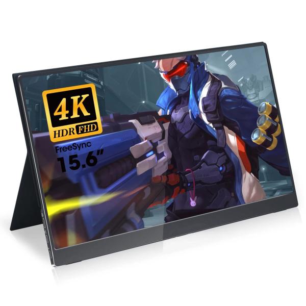1080P WIFI Mobile Hdmi IPS Portable Gaming Display 4K 144hz 15.6Inch Touch