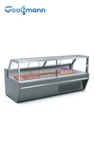 China Glass Door Refrigerated Deli Case factory
