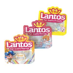 China OEM Custom Special Shape 3 Side Seal Packing Pouch Drink Packaging Plastic Bag for marshmallow factory