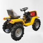 Full Time 4x4 Diesel Mini Tractors Adjustable Seat Type