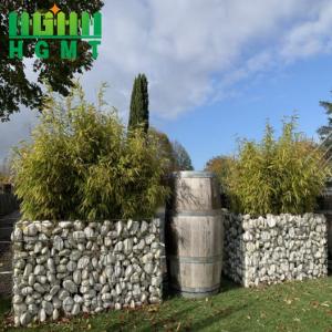 China 4mm 4mx1mx1m Welded Gabion Baskets / Box Pvc Coated factory