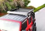 Jeep Wrangler Rubicon 18-23 Off-road Car Roof Boxes with Direct Cargo Carrier