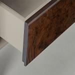 Pine 17.7in Buffet Console Table Cabinet , Buffet Server Sideboard Wine Cabinet