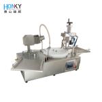 20ml Essential Oil Vial Filling And Capping Machine PLC Control For Pharmaceutic