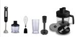 Powerful DC motor Immersion Hand Blender, Stainless steel blender and blade,