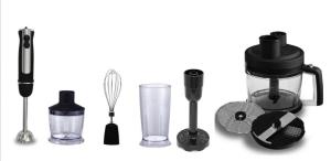 China Durable 2 Speed Immersion Blender , 800W Handheld Whisk Blender factory