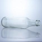 Clear Whisky Vodka Glass Bottle Unique 650ml Special-Shaped with Screw Top
