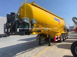 China 4 Axle Dry Silo Bulker Cement Tanker 45cbm Truck Semi Trailer For Cargo factory