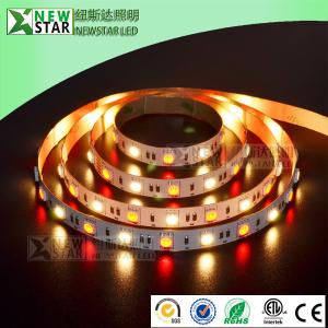 China 5050 RGB+W Led Strips 30leds RGB 30leds White color SMD5050 RGBW dc12v 24v 5050smd rgb+w led strip lights for RGB design factory