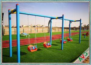 China UV Resistant Green Outdoor Artificial Grass For Garden / Landscape Decorative factory