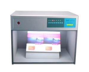 China Color Controller Textile Plastic Color Matching Cabinet , Color Assessment Cabinet factory