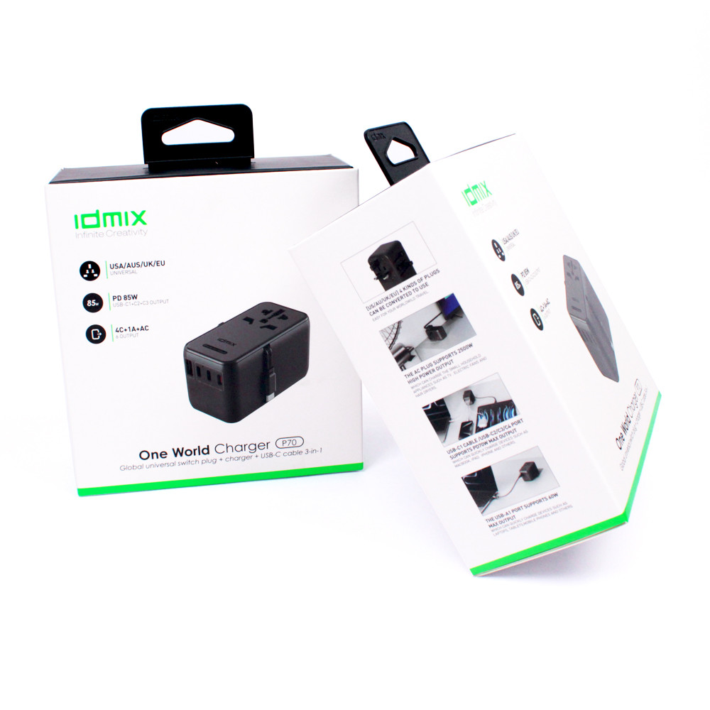 Custom Printed Boxes Packaging For Small Smart Home Products With Hanger