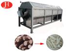 Stainless Steel Automatic Cassava Peeling Machine High Production Efficiency
