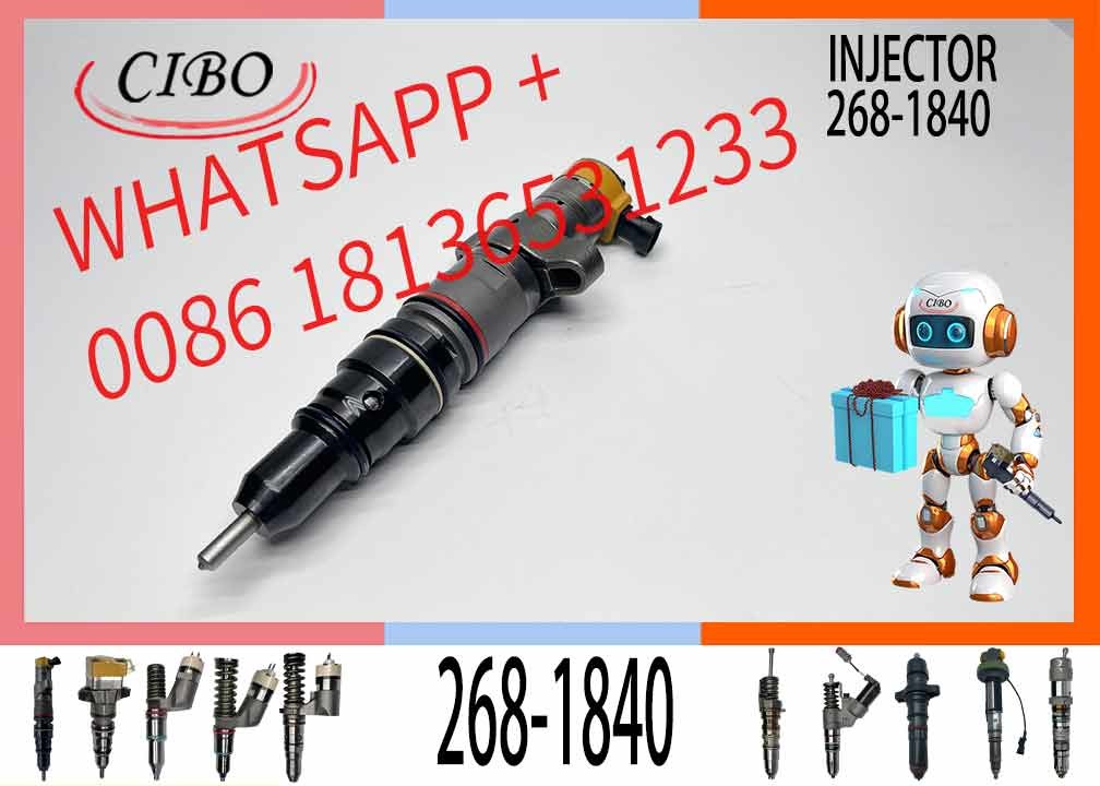 Excavator Injector 10R-4763 10R-7221 20R-1260 268 1840 2681840 268-1840 For C7 Engine Diesel Nozzle Assembly