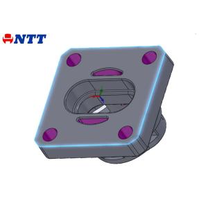 Moldflow Injection Mold Tooling GV - 5HL Square Flanges Interchangeable Inserts