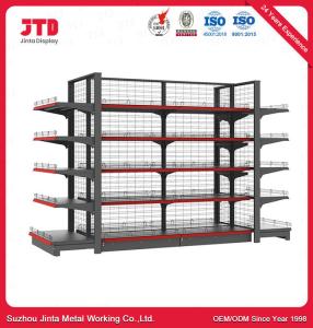 China Single Side Grocery Store Wall Shelf Shop Retail Display Supermarket Gondola Shelving factory