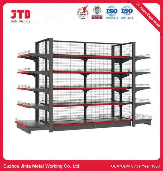 Single Side Grocery Store Wall Shelf Shop Retail Display Supermarket Gondola