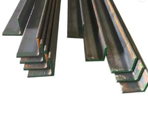China Slotted Metal Angle Bar Steel For Sale Support L Shape Profile Hot Rolled Iron factory