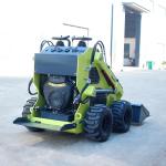 375KG Operating Weight Mini Skid Steer Loaders with Attachments EPA Diesel