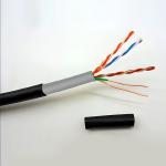 Bare Copper UTP CAT5E Cable 1000FT Outdoor 24AWG Extend To 350MHz Solid High
