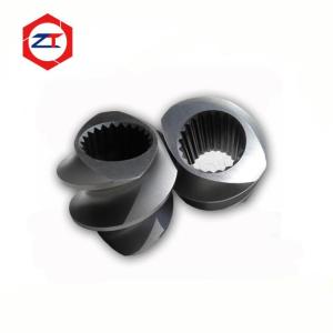 China W6Mo5Cr4V2 Top Grade Twin Screw Extruder Parts OEM Special Screw Element Plastic Coperion Extruder Compoments factory