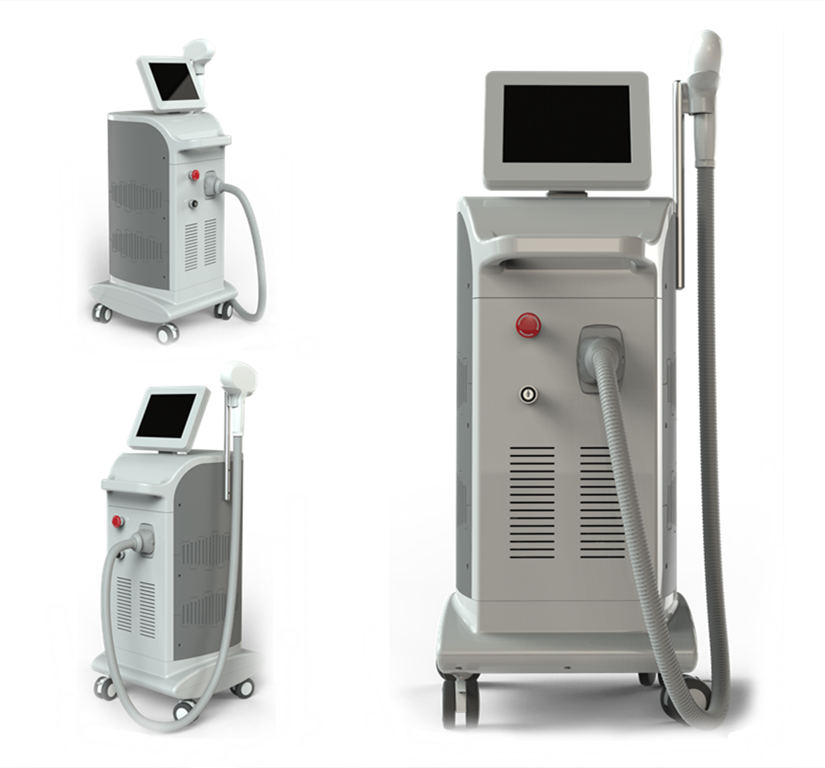 new trending 2018 12*20mm big spot size triple laser hair removal wavelengths diode laser hair removal price