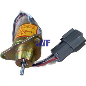 China 119233-77932 1503ES-12S5SUC12S Excavator Electrical Parts Yanmar Engine Fuel Shutoff Solenoid factory