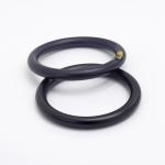 Electroplate Black Zinc Alloy Die Casting Parts Ring Practical Anti Corrosion