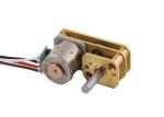 5V Worm Gear Stepper Motor 10mm Horizontal Right Angle Stepper Motor 2 Phase