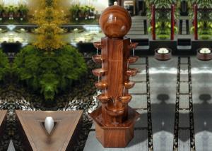 China Multi Cups Handcraft Small Garden Water Features factory