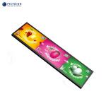 WiFi LAN Network Indoor Stretched Bar LCD Display 58.4inch 700nits
