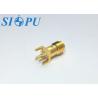 Buy cheap Plug In PCB Solder RF Coaxial Connector SMA Female from wholesalers