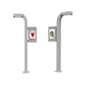 Toughened Glass TFT 2500nits 32in Stand Alone Digital Signage