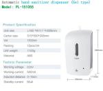 Wall Mount DC 6V 1100g Hand Sanitiser Dispenser